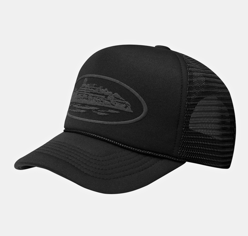 帽子 Corteiz ALCATRAZ PUFF PRINT TRUCKER HAT Corteiz Alcatraz Puff Print Trucker Hat 'Navy' – HEAD2SOLE