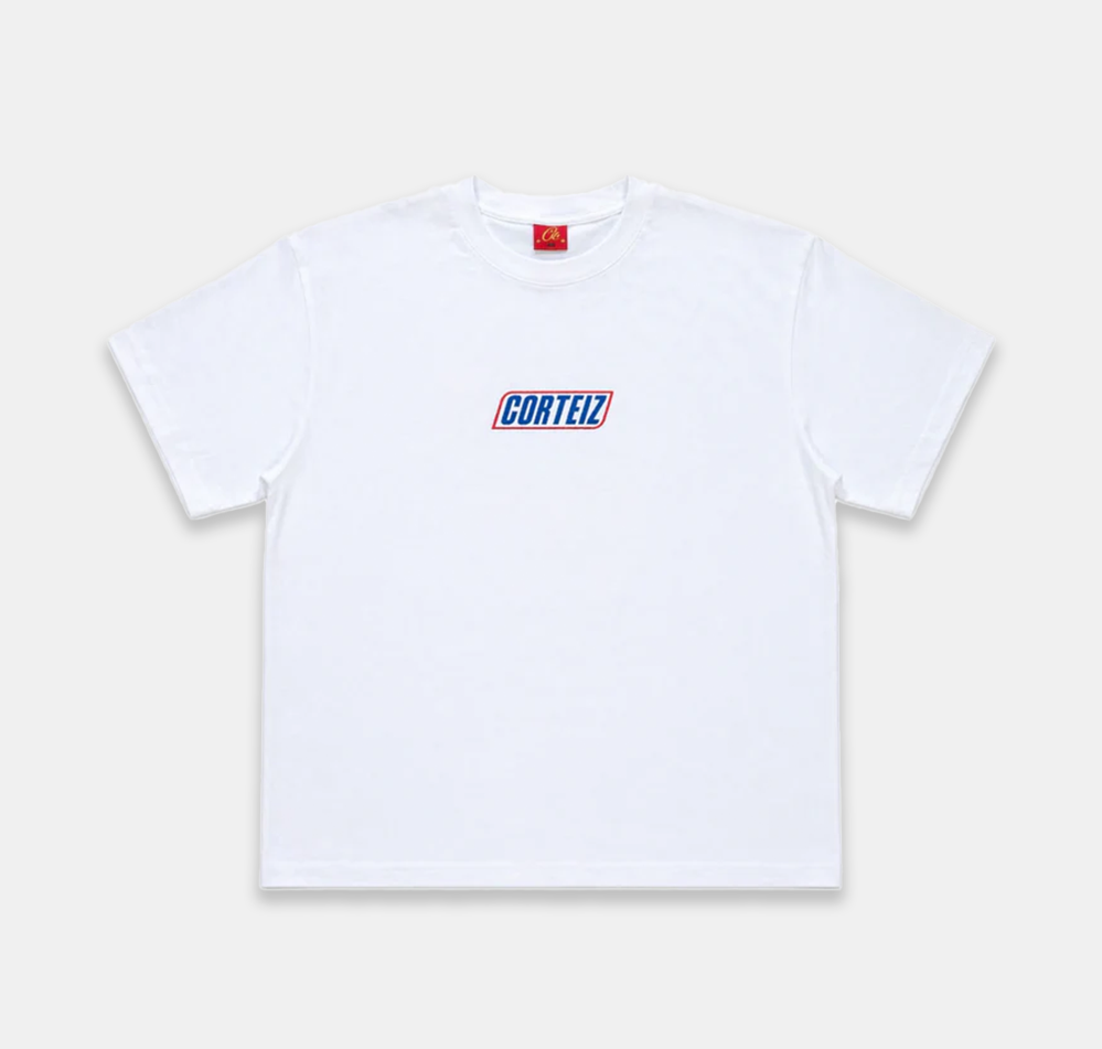 Corteiz Snickers White Tee – sneakerdoggcy