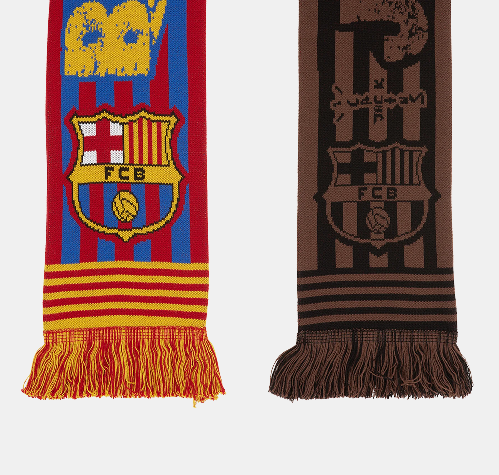 Cactus Jack x FCB BARÇA JACK football club scarf – sneakerdoggcy Cactus Jack x FCB BARÇA JACK football club scarf – sneakerdoggcy
