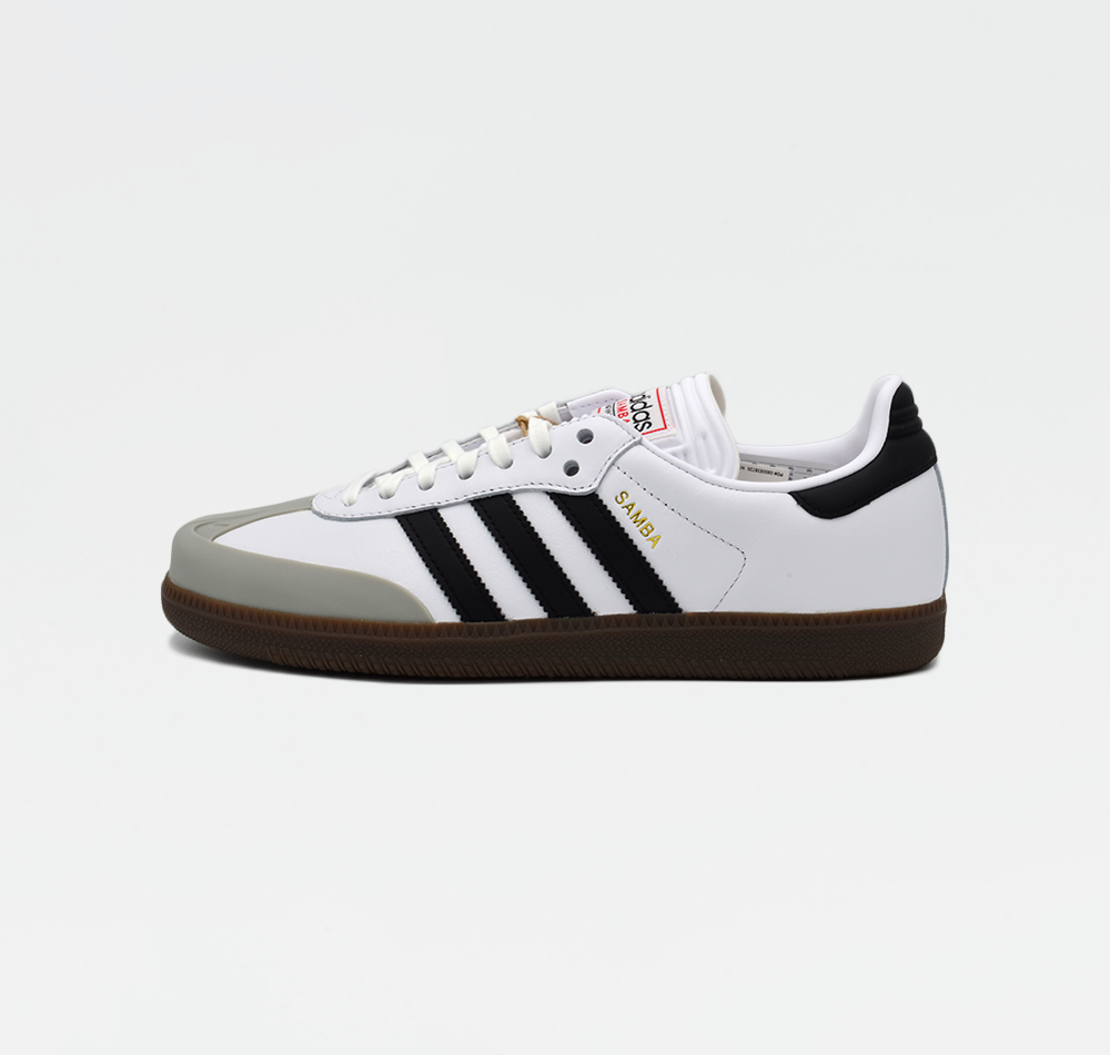 Adidas Samba x Bape White Black Gum – sneakerdoggcy